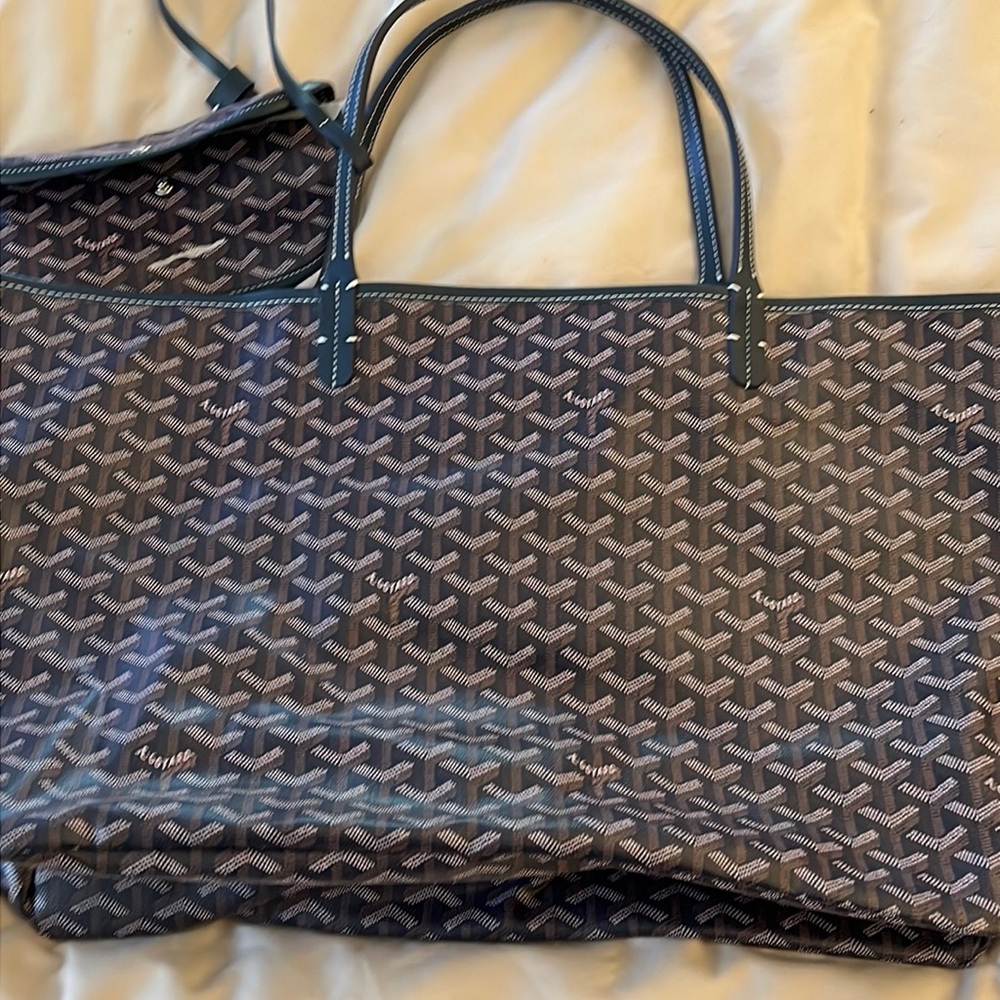 Purple Goyard Tote